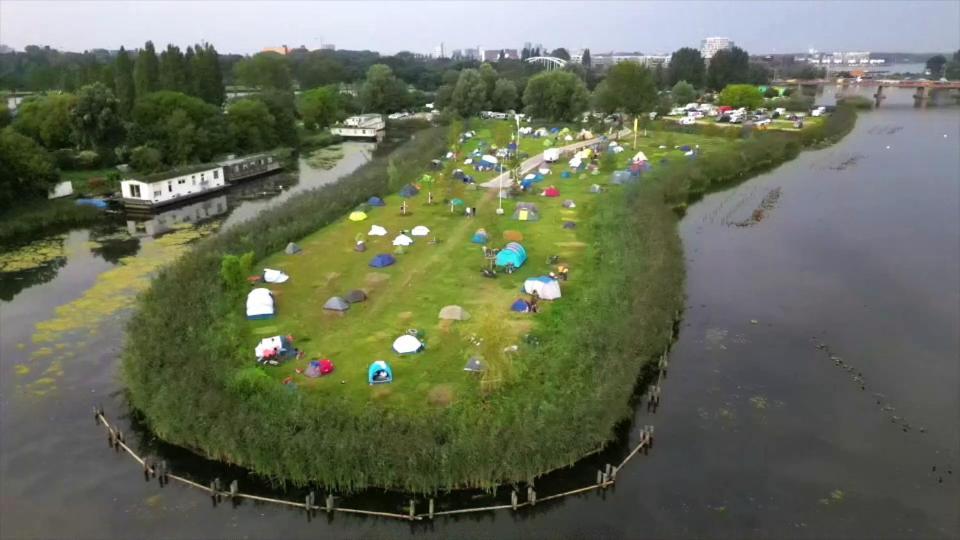 Camping Zeeburg Amsterdam Hotel Exterior photo